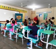 NA TRILHA DOS VALORES - VESPERTINO- EMEF AMÉRICO GUIMARÃES