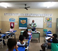 NA TRILHA DOS VALORES - CAPRI DE ALUNOS - ESCOLA ANTÔNIO VIEIRA DE REZENDE  - SERRA - ES