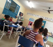 NA TRILHA DOS VALORES - CAPRI DE ALUNOS - ESCOLA ANTÔNIO VIEIRA DE REZENDE  - SERRA - ES