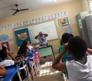 NA TRILHA DOS VALORES - CAPRI DE ALUNOS - ESCOLA ANTÔNIO VIEIRA DE REZENDE  - SERRA - ES