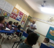 NA TRILHA DOS VALORES - CAPRI DE ALUNOS - ESCOLA ANTÔNIO VIEIRA DE REZENDE  - SERRA - ES