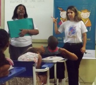 NA TRILHA DOS VALORES - CAPRI DE ALUNOS - ESCOLA ANTÔNIO VIEIRA DE REZENDE  - SERRA - ES