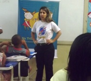 NA TRILHA DOS VALORES - CAPRI DE ALUNOS - ESCOLA ANTÔNIO VIEIRA DE REZENDE  - SERRA - ES