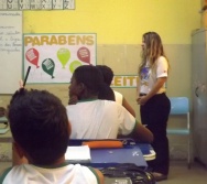 NA TRILHA DOS VALORES - CAPRI DE ALUNOS - ESCOLA ANTÔNIO VIEIRA DE REZENDE  - SERRA - ES