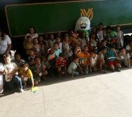 NA TRILHA DOS VALORES - 1ª ETAPA: VIVENCIAR - EMEF ANTÔNIO V. REZENDE