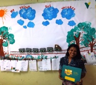 NA TRILHA DOS VALORES - ALUNOS EM AÇÃO COM AS ATIVIDADES DESENVOLVIDAS PELOS PROFESSORES