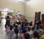 CULMINÂNCIA DO PROJETO COLORIR NO CMEI INTEGRAÇÃO - MATA DA SERRA