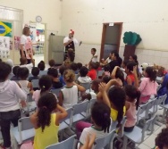 CULMINÂNCIA DO PROJETO COLORIR NO CMEI INTEGRAÇÃO - MATA DA SERRA