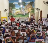 CULMINÂNCIA DO PROJETO COLORIR NO CMEI INTEGRAÇÃO - MATA DA SERRA