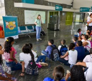 FOTOS DO PROJETO NA TRILHA DOS VALORES - EQUIPE DE COMUNICÃO VALE