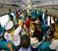 FOTOS DO PROJETO NA TRILHA DOS VALORES - EQUIPE DE COMUNICÃO VALE