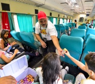 FOTOS DO PROJETO NA TRILHA DOS VALORES - EQUIPE DE COMUNICÃO VALE