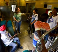 FOTOS DO PROJETO NA TRILHA DOS VALORES - EQUIPE DE COMUNICÃO VALE