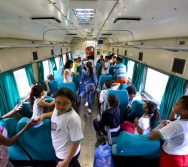 FOTOS DO PROJETO NA TRILHA DOS VALORES - EQUIPE DE COMUNICÃO VALE