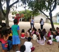 CULMINÂNCIA DO PROJETO SEGURANÇA FERROVIÁRIA NÃO É BRINCADEIRA - APRESENTAÇÃO