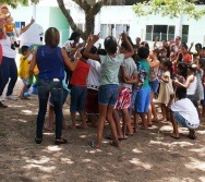 CULMINÂNCIA DO PROJETO SEGURANÇA FERROVIÁRIA NÃO É BRINCADEIRA - APRESENTAÇÃO