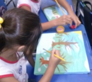 PINTANDO O SETE COM O PROJETO NA TRILHA DOS VALORES