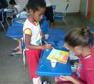 PINTANDO O SETE COM O PROJETO NA TRILHA DOS VALORES