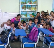 PINTANDO O SETE COM O PROJETO NA TRILHA DOS VALORES