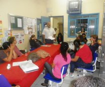 CAPRI DE PROFESSORES NA EMEF ANTONIO V. REZENDE - DISCIPLINA COLORIDA