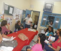 CAPRI DE PROFESSORES NA EMEF ANTONIO V. REZENDE - DISCIPLINA COLORIDA