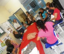 CAPRI DE PROFESSORES NA EMEF ANTONIO V. REZENDE - DISCIPLINA COLORIDA