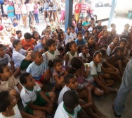 FESTEJOS DO PROJETO NA TRILHA DOS VALORES - EMEF ANTÔNIO VIEIRA DE REZENDE - CENTRAL CARAPINA