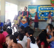 FESTEJOS DO PROJETO NA TRILHA DOS VALORES - EMEF AMÉRICO GUIMARÃES - CARAPINA GRANDE