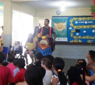 FESTEJOS DO PROJETO NA TRILHA DOS VALORES - EMEF AMÉRICO GUIMARÃES - CARAPINA GRANDE