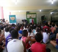 FESTEJOS DO PROJETO NA TRILHA DOS VALORES - EMEF AMÉRICO GUIMARÃES - CARAPINA GRANDE