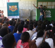 FESTEJOS DO PROJETO NA TRILHA DOS VALORES - EMEF AMÉRICO GUIMARÃES - CARAPINA GRANDE