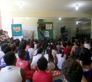 FESTEJOS DO PROJETO NA TRILHA DOS VALORES - EMEF AMÉRICO GUIMARÃES - CARAPINA GRANDE