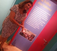 Visita a sala de projetos sociais da Vale