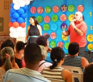 FAMÍLIA NA ESCOLA - CMEI Mª AMÉLIA - P. CARAPEBUS