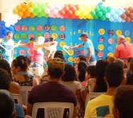 FAMÍLIA NA ESCOLA - CMEI Mª AMÉLIA - P. CARAPEBUS