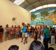 FAMÍLIA NA ESCOLA - CMEI INTEGRAÇÃO - MATA DA SERRA - VESPERTINO