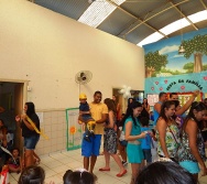 FAMÍLIA NA ESCOLA - CMEI INTEGRAÇÃO - MATA DA SERRA - VESPERTINO