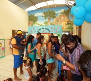 FAMÍLIA NA ESCOLA - CMEI INTEGRAÇÃO - MATA DA SERRA - VESPERTINO