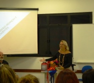 Oficina de Contação de histórias com turma de pedagogia da FACULDADE NOVO MILÊNIO