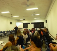 Oficina de Contação de histórias com turma de pedagogia da FACULDADE NOVO MILÊNIO