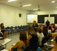 Oficina de Contação de histórias com turma de pedagogia da FACULDADE NOVO MILÊNIO