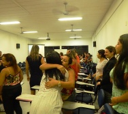 Oficina de Contação de histórias com turma de pedagogia da FACULDADE NOVO MILÊNIO