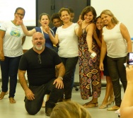 Oficina de Contação de histórias com turma de pedagogia da FACULDADE NOVO MILÊNIO