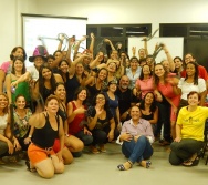 Oficina de Contação de histórias com turma de pedagogia da FACULDADE NOVO MILÊNIO