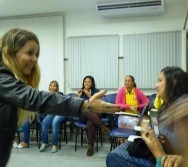 Oficina de Cont. de História com o 5º período de Pedagogia - Rede UNOPAR