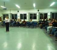 Oficina de Cont. de História com o 5º período de Pedagogia - Rede UNOPAR