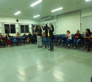 Oficina de Cont. de História com o 5º período de Pedagogia - Rede UNOPAR