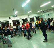 Oficina de Cont. de História com o 5º período de Pedagogia - Rede UNOPAR