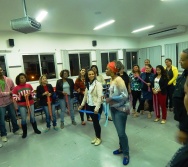 Oficina de Cont. de História com o 5º período de Pedagogia - Rede UNOPAR