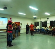 Oficina de Cont. de História com o 5º período de Pedagogia - Rede UNOPAR